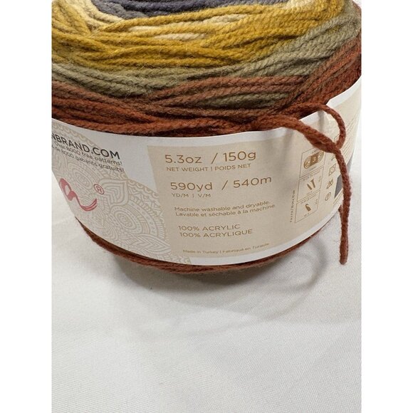 Lion Brand Mandala Yarn In Shade Centaur 100% Acrylic - Picture 4 of 5